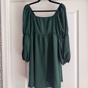 Elegant Green Women's Dress